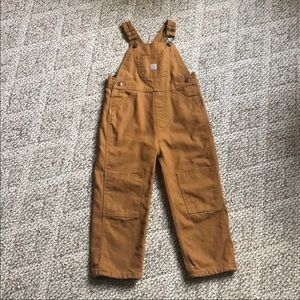 4T Carhartt overalls